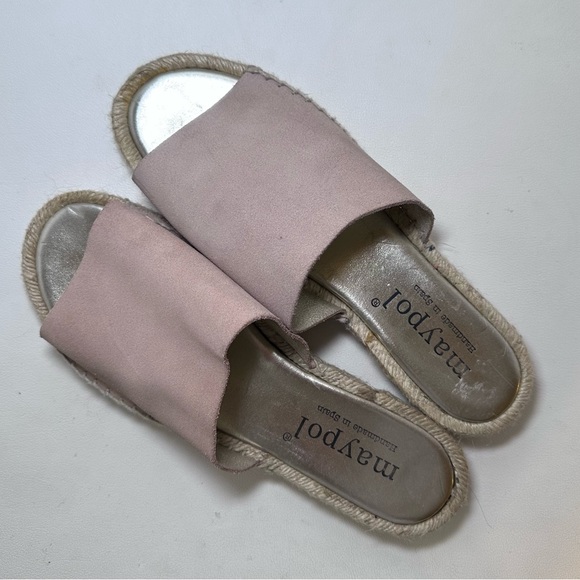 Maypol Espadrille Spain Sandals Slide Slip-On - Picture 5 of 12